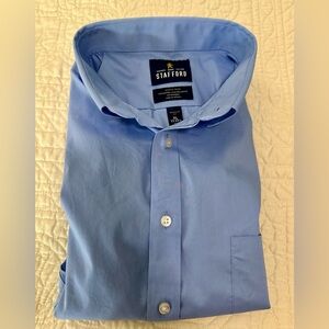 Stafford Men's Light Blue Dress Shirt